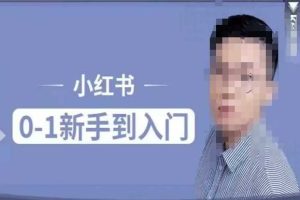 小红书电商实操课，0基础小白轻松上手，掌握小红书基本玩法规则，讲解小红书人群属性