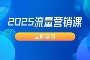（14313期）2025流量营销课：直击业绩卡点, 拓客新策略, 提高转化率, 设计生意模式