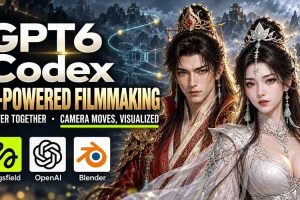 （20561期）GPT-6 Astra×Codex高智能制作视频！联手Higgsfield，运镜可视化实战