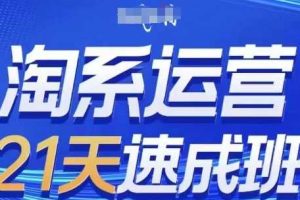 淘系运营21天速成班,0基础轻松搞定淘系运营,不做假把式,快速复制落地(更新26年9月)